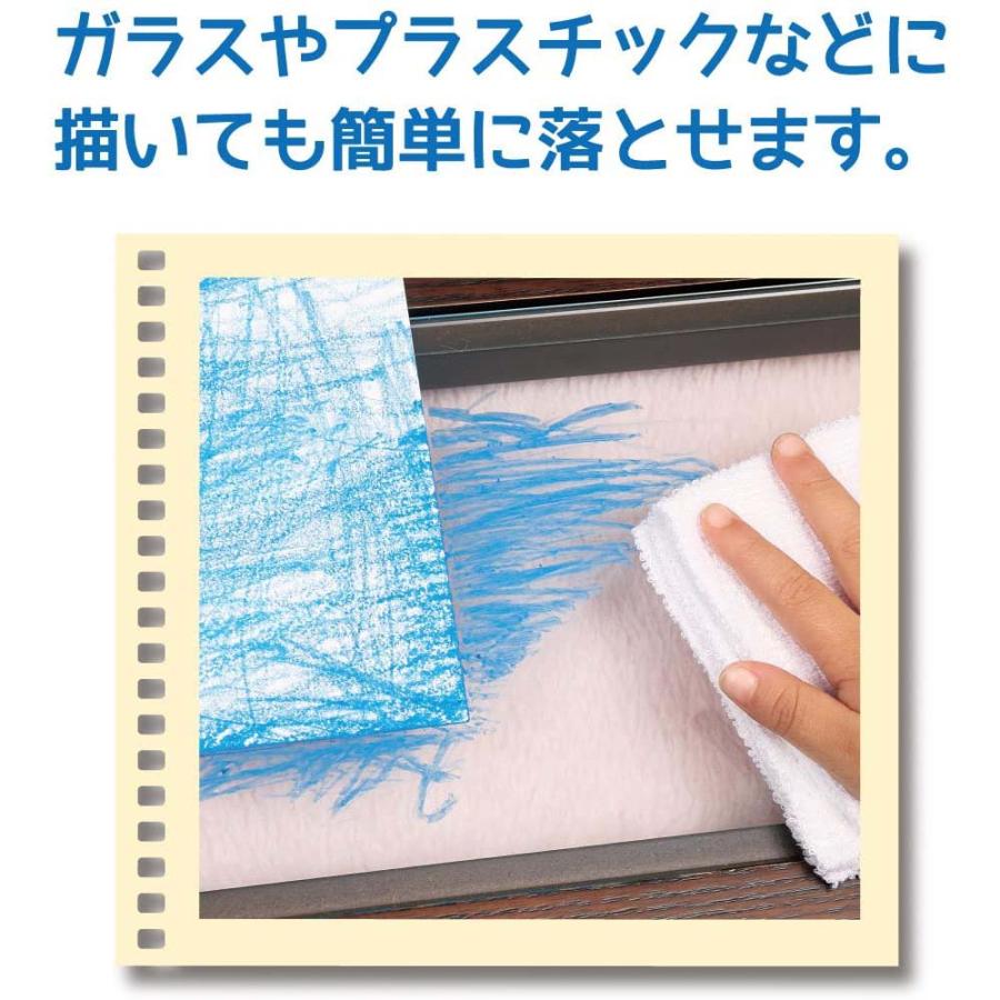 ＜ぺんてる＞ 水でおとせるふとくれよん12色 GWM1-12 | ぺんてる | 09