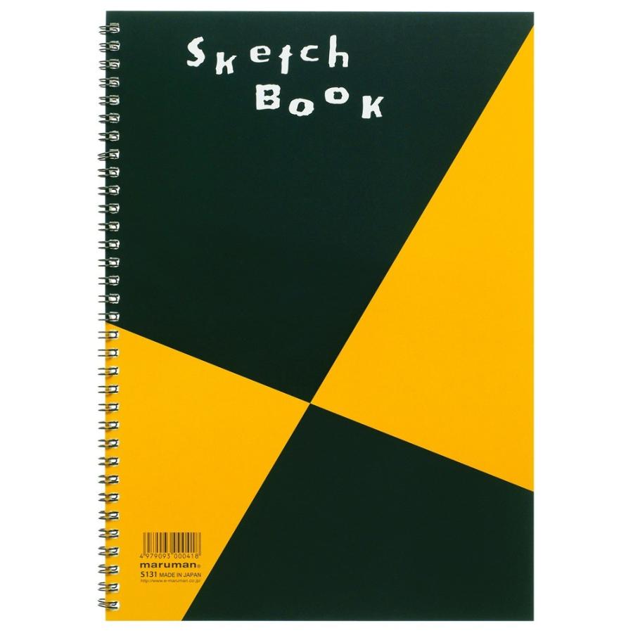 【メール便2冊までなら送料250円】図案スケッチブック マルマン スケッチブック A4 24枚 S131 | maruman
