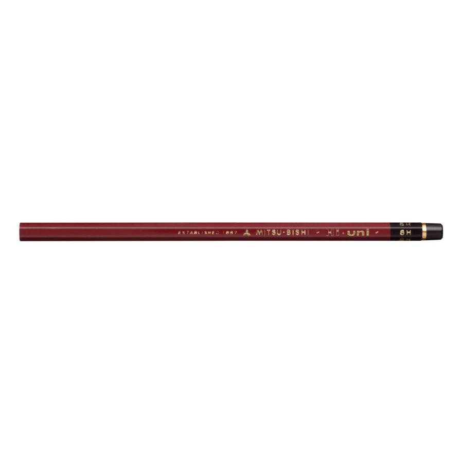 三菱鉛筆　ハイユニ鉛筆　８Ｈ　単品（1本）　HU8H | 三菱鉛筆