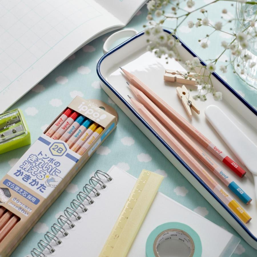 トンボ鉛筆 Tombow きれいに消えるかきかた鉛筆 2B ナチュラル KB-KSKN01-2B ippo! イッポ 2B 1ダース 学校 勉強 | ippo！ | 01