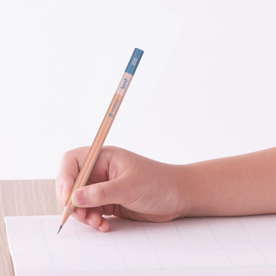 トンボ鉛筆 Tombow きれいに消えるかきかた鉛筆 2B ナチュラル KB-KSKN01-2B ippo! イッポ 2B 1ダース 学校 勉強 | ippo！ | 02