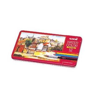 三菱鉛筆 uni ユニ 水彩色鉛筆 ウォーターカラー 12色 UWC12C | 三菱鉛筆