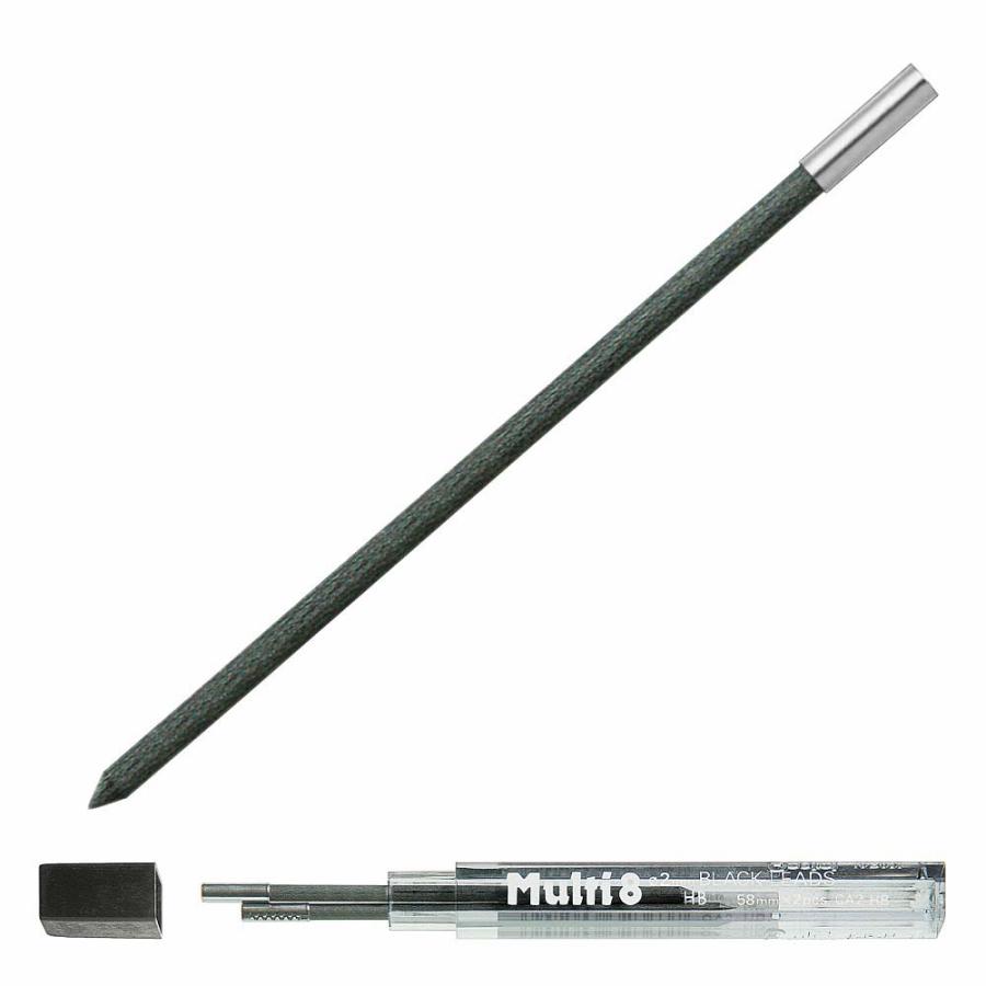 ぺんてる pentel マルチ8用 替芯 HB CA2-HB | マルチ8