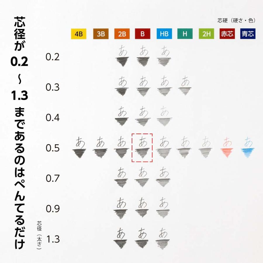 ぺんてる シャープペン　替芯 Pentel Ain 0.5mm B 3個パック XC285B-3P | ぺんてる | 06