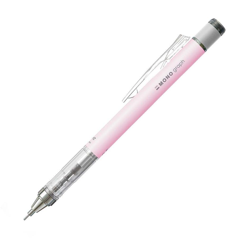 トンボ鉛筆 Tombow シャープペン モノグラフ 消しゴム付 サクラピンク PPA-242E 0.5mm | MONO | 02