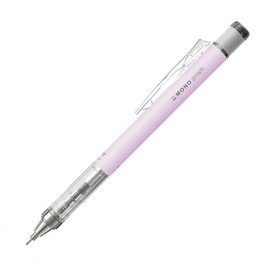 トンボ鉛筆 Tombow シャープペン モノグラフ 消しゴム付 ラベンダー PPA-242F 0.5mm | MONO | 02