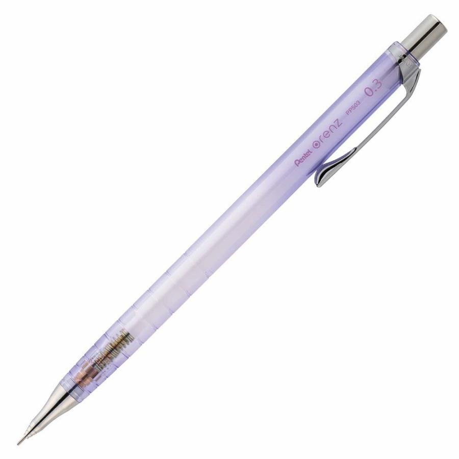 【数量限定】ぺんてる Pentel シャープペンシル 限定 オレンズ 0.3mm バイオレット軸 XPP503-ANV | オレンズ