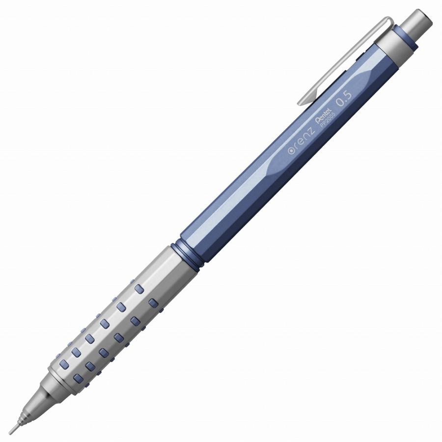 ぺんてる Pentel シャープペンシル 限定 orenz AT オレンズ エーティー デュアルグリップタイプ 0.5mm セレストブルー軸 XPP2005-LMS | オレンズ