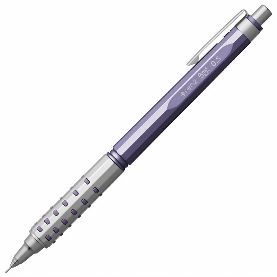 ぺんてる Pentel シャープペンシル 限定 orenz AT オレンズ エーティー デュアルグリップタイプ 0.5mm ウィスタリア軸 XPP2005-LMV | オレンズ