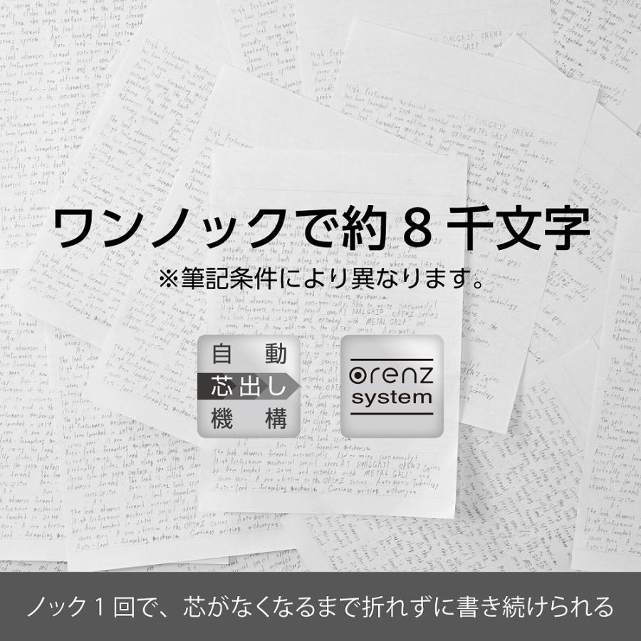 ぺんてる Pentel シャープペンシル 限定 orenz AT オレンズ エーティー デュアルグリップタイプ 0.5mm ウィスタリア軸 XPP2005-LMV | オレンズ | 03