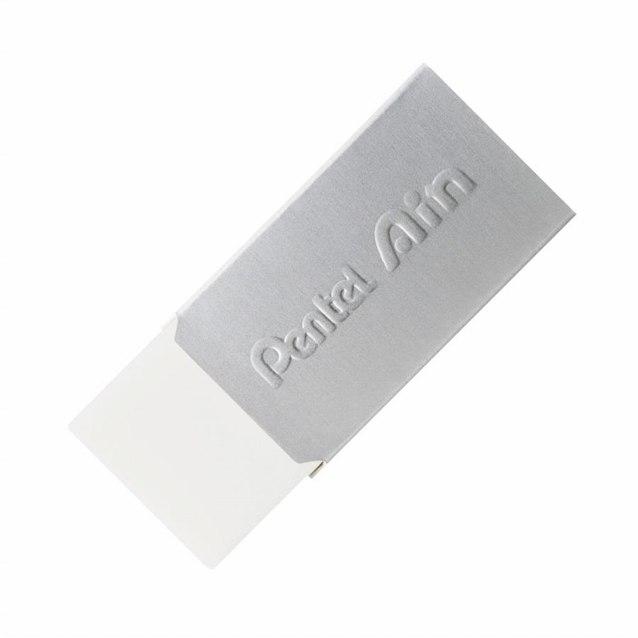 ぺんてる Pentel 消しゴム 限定 Pentel Ain ぺんてる アイン くっつくタイプ 小 シルバー ZEAC06LMZ | アイン