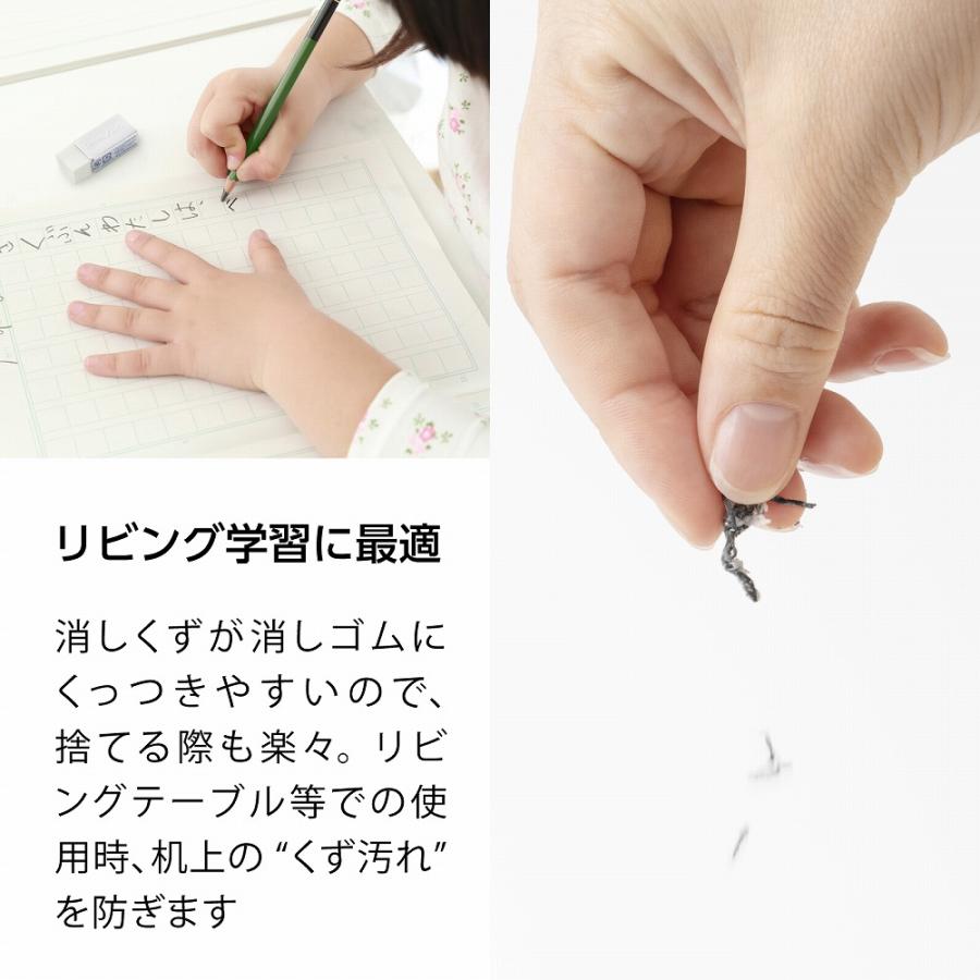 ぺんてる Pentel 消しゴム 限定 Pentel Ain ぺんてる アイン くっつくタイプ 小 シルバー ZEAC06LMZ | アイン | 02