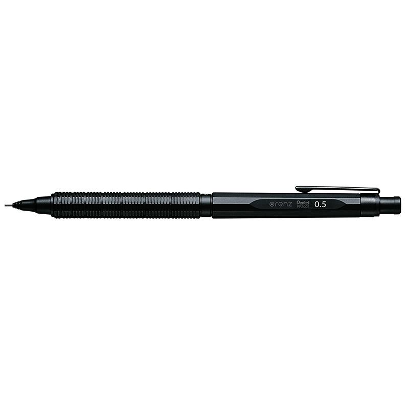 超熱 ぺんてる Pentel オレンズネロシャープペン 0.5mm ブラック