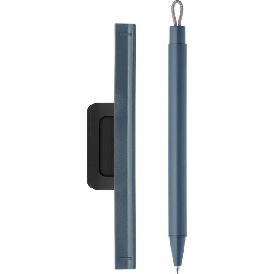 ゼブラ ZEBRA ジェルボールペン ピタン ノートホルダー付 0.5mm ブルーグレー P-JJ115-BGR 手帳 マグネット | ZEBRA | 02