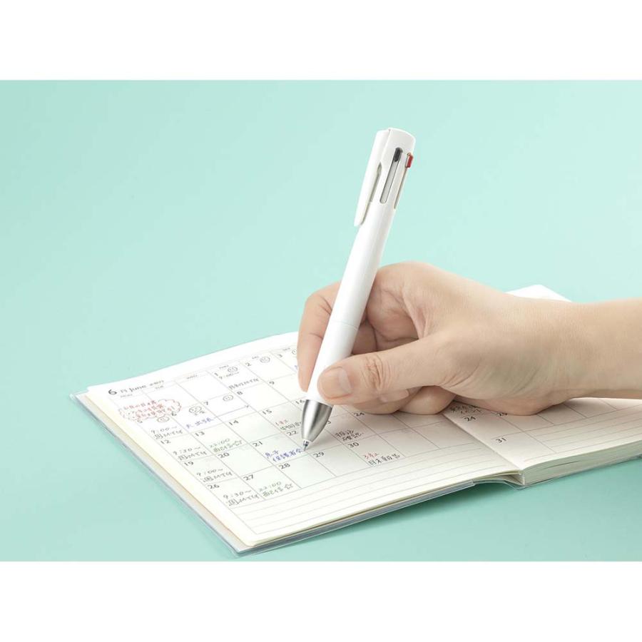 ゼブラ ZEBRA 多機能ペン ブレン 4+S 0.5mm 白 B4SAS88-W エマルジョンボールペン 油性ボールペン blen | ZEBRA | 04