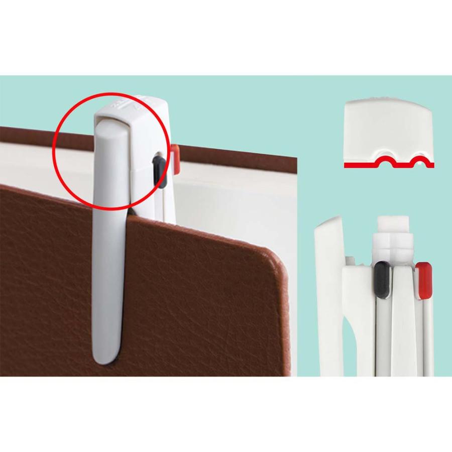 ゼブラ ZEBRA 多機能ペン ブレン 4+S 0.5mm 白 B4SAS88-W エマルジョンボールペン 油性ボールペン blen | ZEBRA | 07