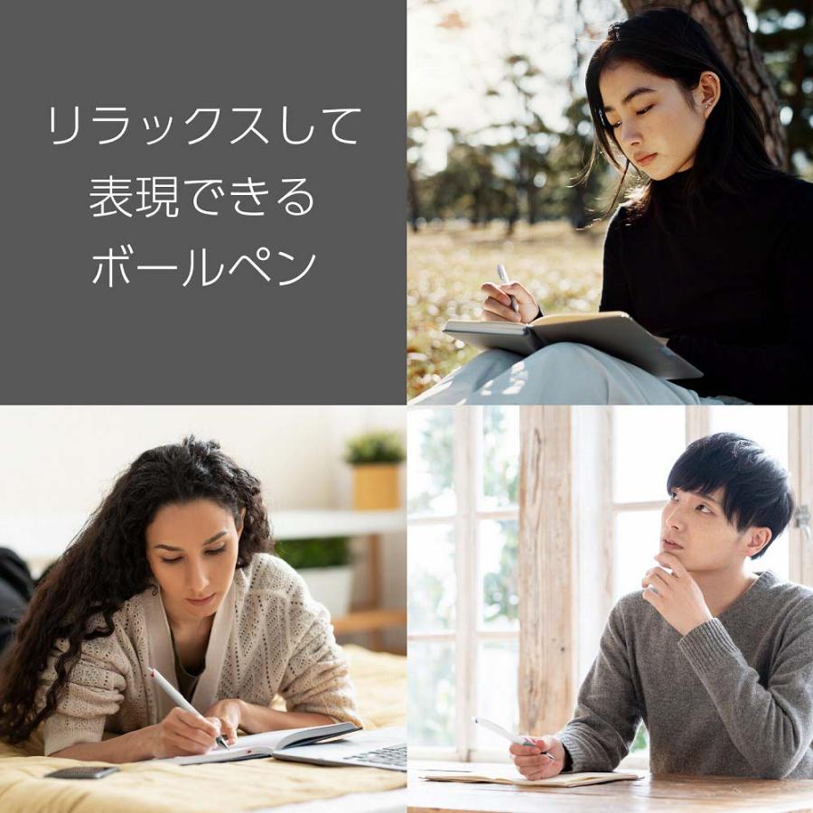 ぺんてる Pentel 油性ボールペン FLOATUNE フローチューン 0.4mm 赤 XBZN204-B | ぺんてる | 02