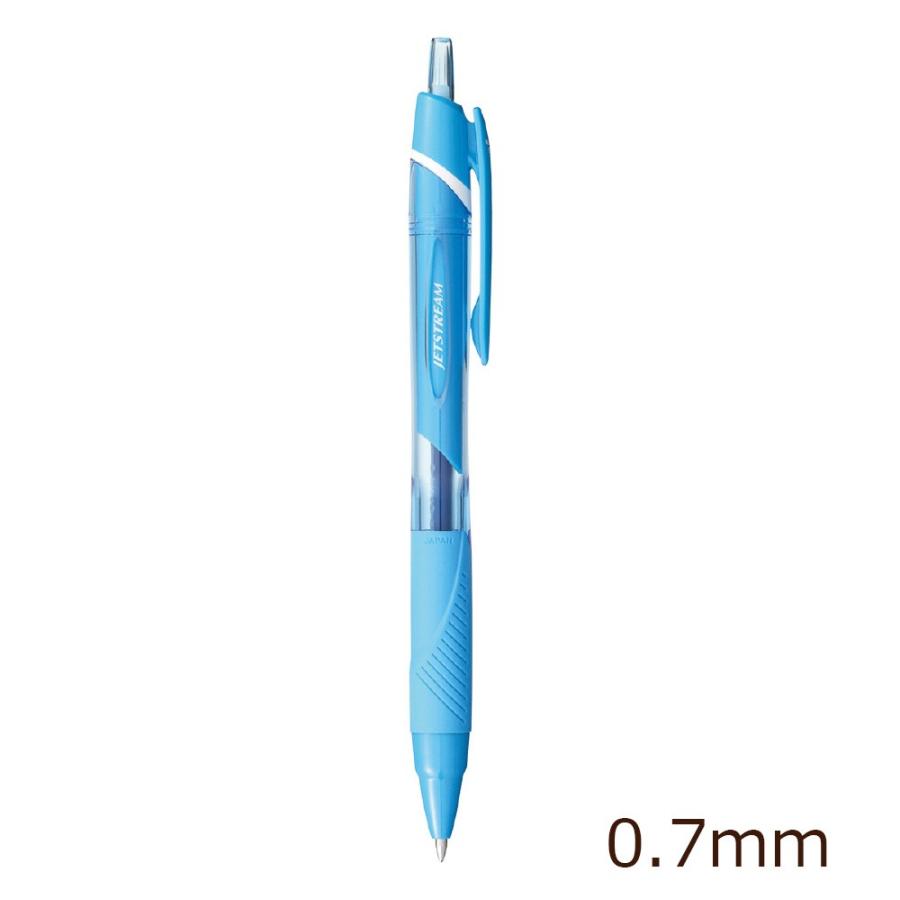 ＜三菱鉛筆＞ ジェットストリームカラーインクボールペン 細字 0.7mm ライトブルー　SXN150C07.8 | 三菱鉛筆