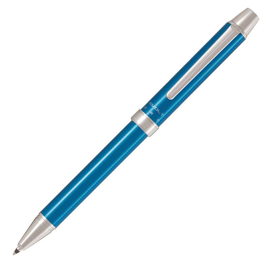 パイロット PILOT 多機能ボールペン 油性 0.7mm ツープラスワン エボルト 2+1 ライトブルー ギフトケース付き BTHE-1SR-LB EVOLT | PILOT（文具）