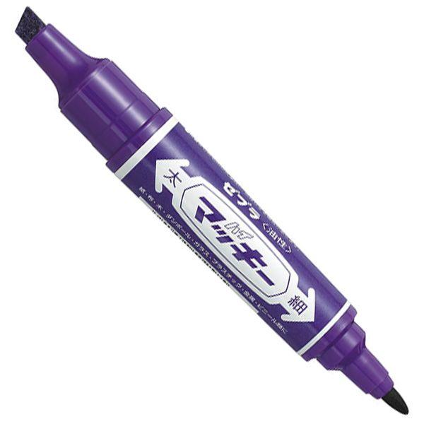 ゼブラ　油性マーカー　ハイマッキー　紫　MO-150-MC-PU | ZEBRA