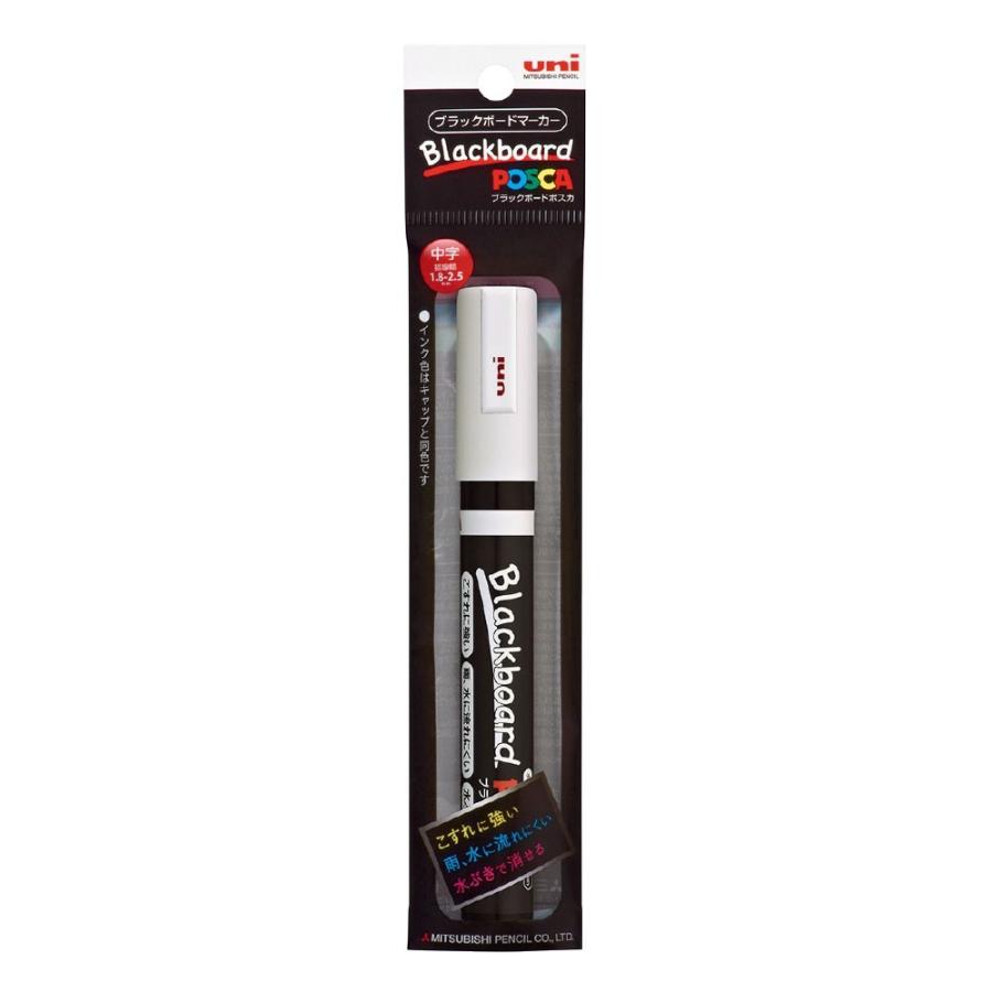 ＜三菱鉛筆＞ブラックボードポスカ 丸芯 中字 白 PCE2005M1P.1 | ポスカ