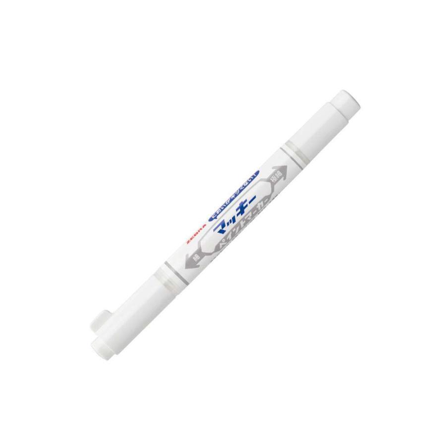 ゼブラ ZEBRA マッキーペイントマーカー極細 白 YYTS20-W | マッキー
