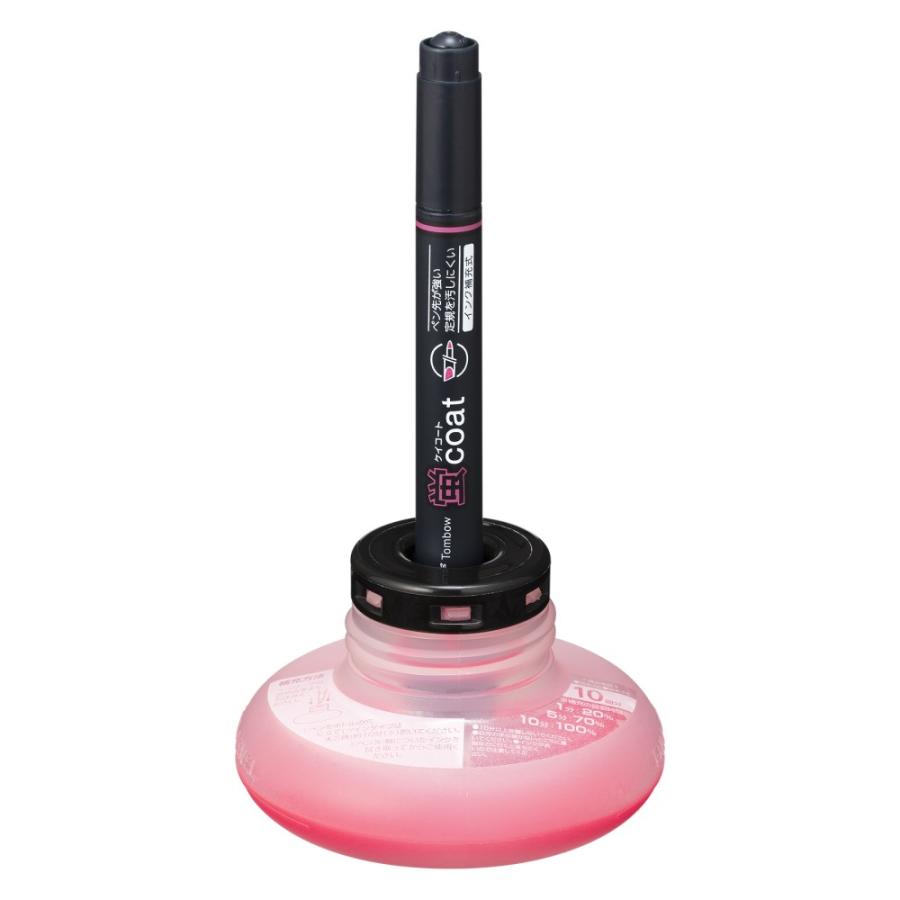 トンボ鉛筆 蛍光マーカー補充インク 蛍コートチャージャー 桃 WA-RI90 | トンボ鉛筆 | 02