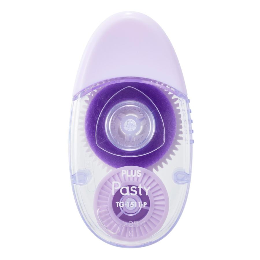 プラス PLUS Pasty テープのり 使い切りタイプ パープル TG-1511-P 54-455 | PLUS