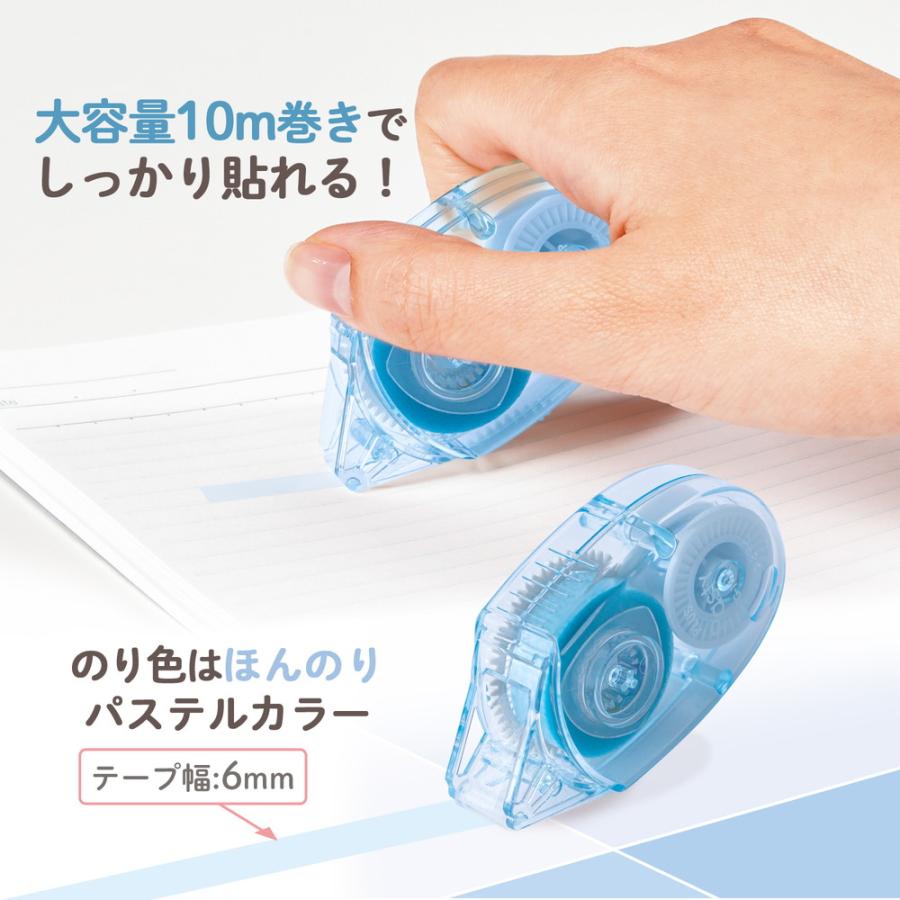 プラス PLUS Pasty テープのり 使い切りタイプ ブルー TG-1511-P 54-456 | PLUS | 03