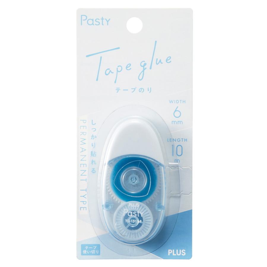 プラス PLUS Pasty テープのり 使い切りタイプ ブルー TG-1511-P 54-456 | PLUS | 07