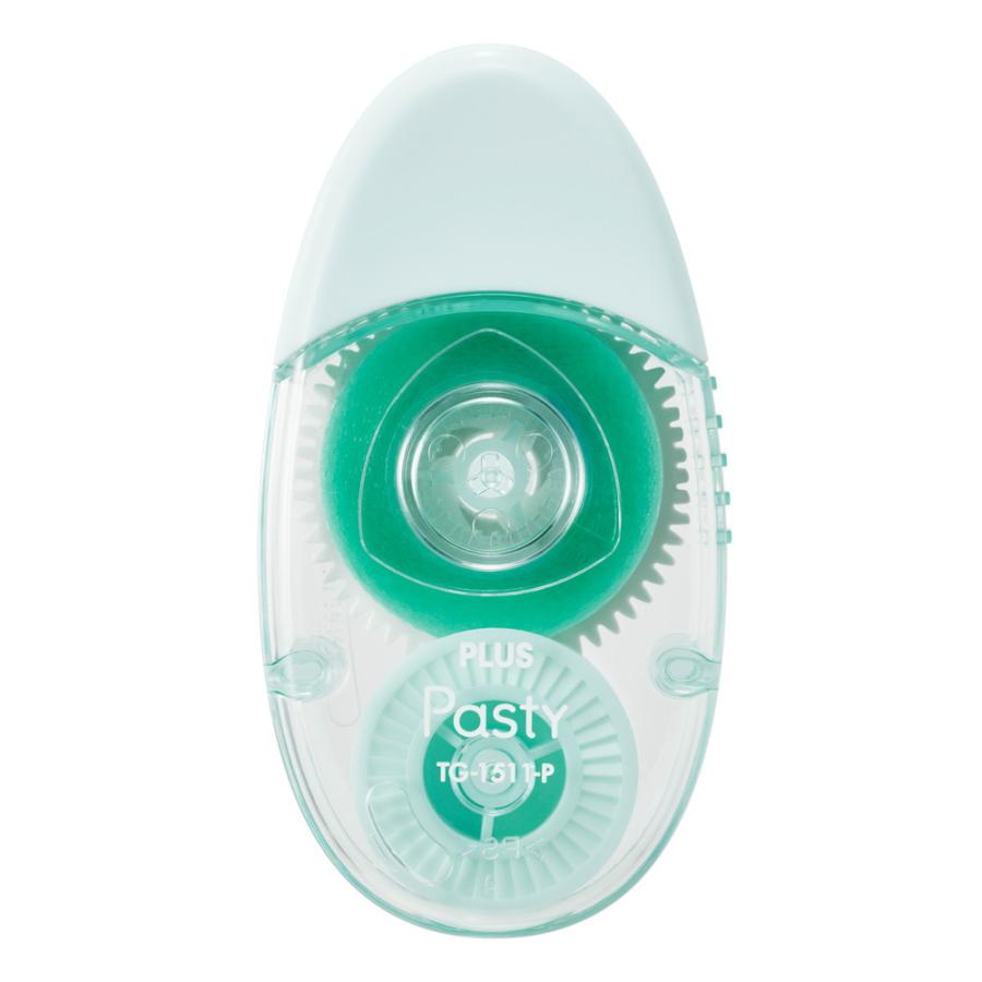 プラス PLUS Pasty テープのり 使い切りタイプ グリーン TG-1511-P 54-457 | PLUS