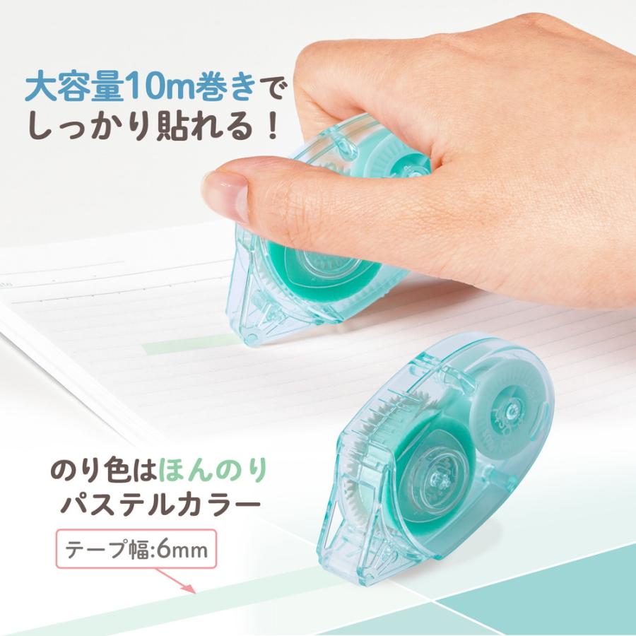 プラス PLUS Pasty テープのり 使い切りタイプ グリーン TG-1511-P 54-457 | PLUS | 03