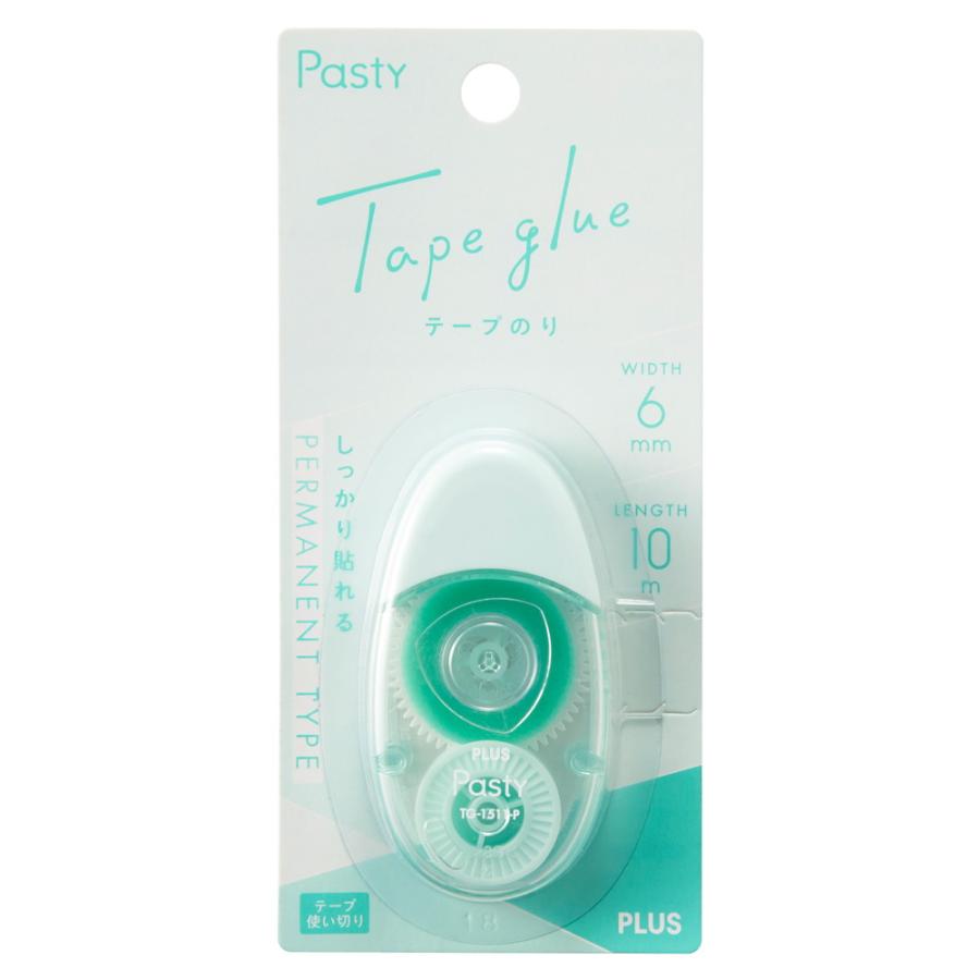 プラス PLUS Pasty テープのり 使い切りタイプ グリーン TG-1511-P 54-457 | PLUS | 07