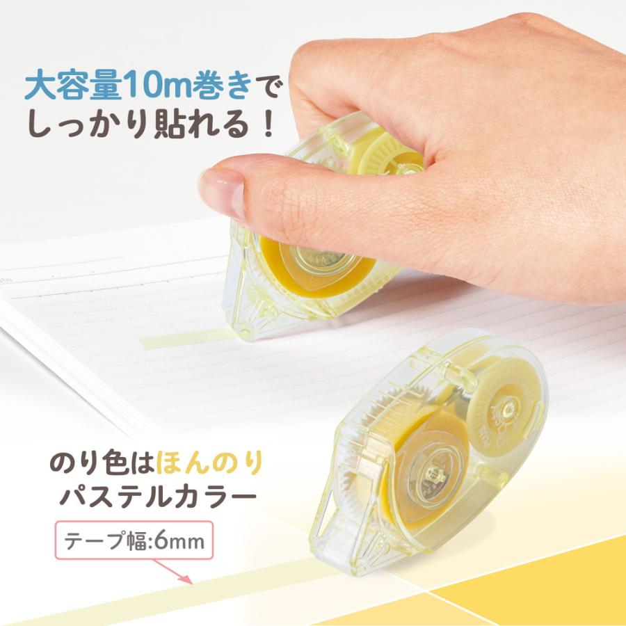 プラス PLUS Pasty テープのり 使い切りタイプ イエロー TG-1511-P 54-458 | PLUS | 03