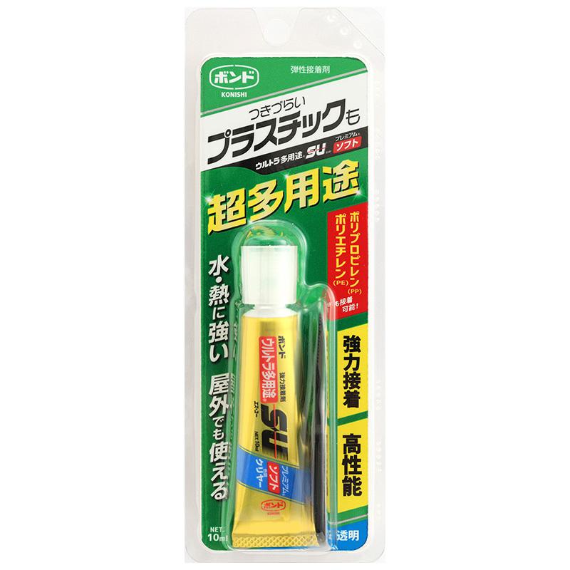 コニシボンド　ウルトラ多用途SUプレミアアムソフト クリヤー／10ml　＃05139 | 