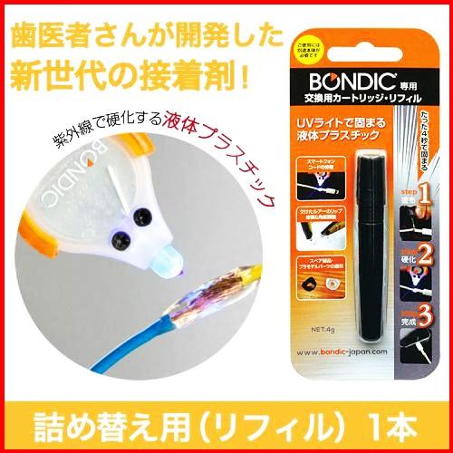 ボンディック BONDIC カートリッジ・リフィル BD-CRJ 液体プラスチック カートリッジ リフィル 交換用 補修材 接着剤｜econvecoco｜02