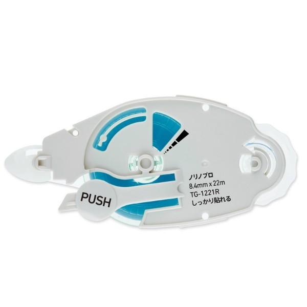 プラス(PLUS） テープのり norino（ノリノプロ） つめ替え用テープ 「しっかり貼れる」 TG-1221R ホワイト 8.4mm 39-246 | PLUS