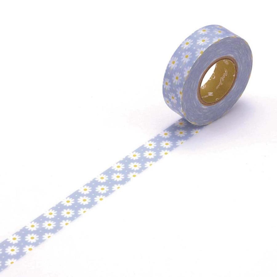 Nichiban ニチバン　マスキングテープ　プチジョア　マーガレットとドット PJMT-15S023 | NICHIBAN | 01