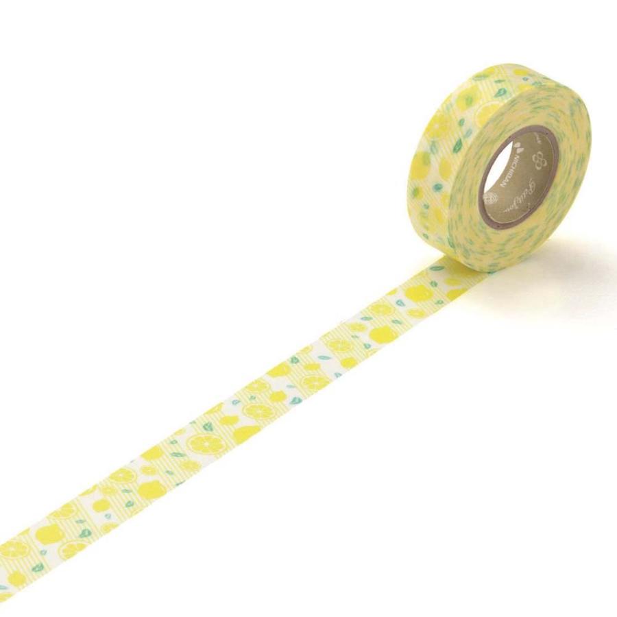 Nichiban ニチバン　マスキングテープ　プチジョア　レモン PJMT-15S039 | NICHIBAN | 01