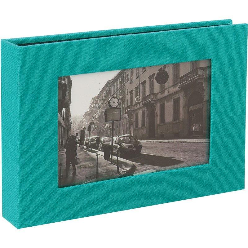 セキセイ　ハーパーハウス　フレームポケットアルバム　Ｌ４０枚　ライトブルー　XP-2740-11 | 