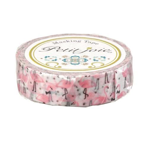 Nichiban ニチバン　マスキングテープ　プチジョア　フラミンゴ PJMT-15S014 | NICHIBAN