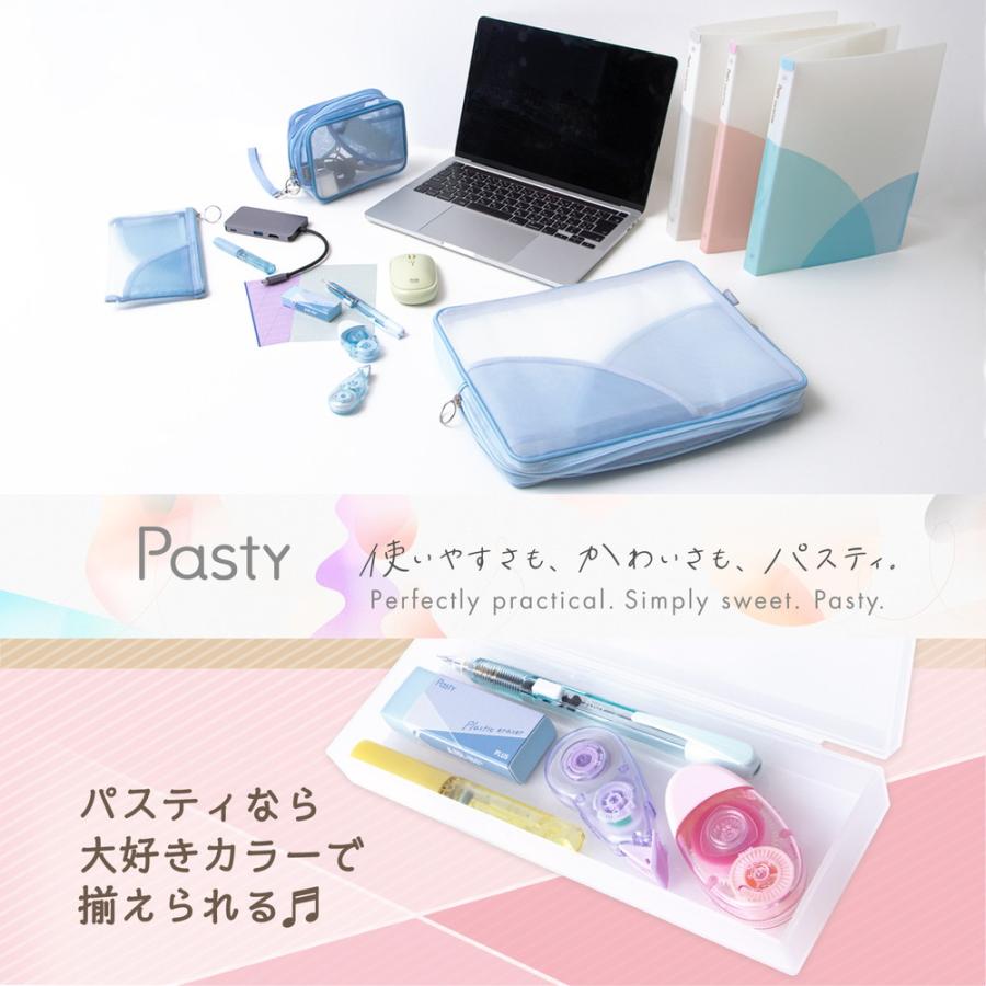 プラス PLUS Pasty ガジェットポーチ ブルー FL-220CA 98-553 | PLUS | 06