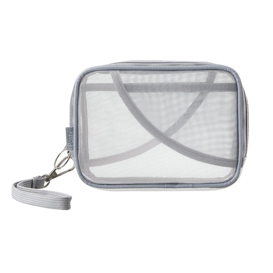 プラス PLUS Pasty ガジェットポーチ グレー FL-220CA 98-554 | PLUS