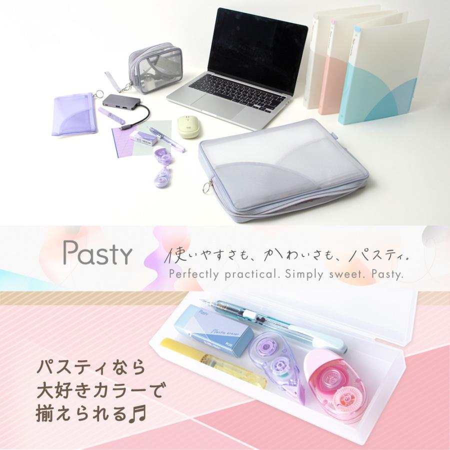 プラス PLUS Pasty ガジェットポーチ グレー FL-220CA 98-554 | PLUS | 06