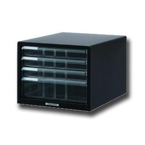 ナカバヤシ＜Nakabayashi＞ アバンテV2 レターケース B4サイズ 浅型3段・深型１段 BL-44クロ(BL-44-クロ） | アバンテV2