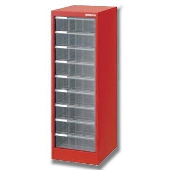 ナカバヤシ＜Nakabayashi＞ アバンテV2 フロアケース A4 深型9段 AF-M9レッド | アバンテV2