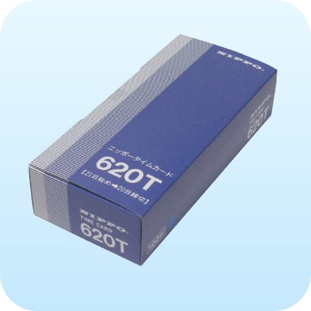 ニッポー タイムカード 620T 20日締め 100枚入り | 