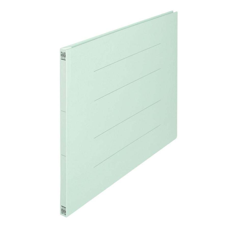プラス PLUS フラットファイル 樹脂 3冊パック A3E ブルー 78325 | PLUS