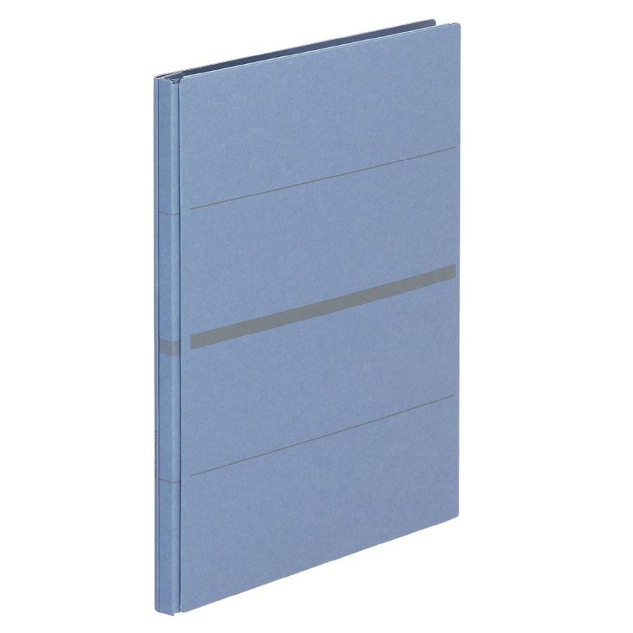 プラス(PLUS)背幅伸縮フラットファイル セノバス 樹脂とじ具 A4-S ブルー FL-021SS 88-618 | PLUS