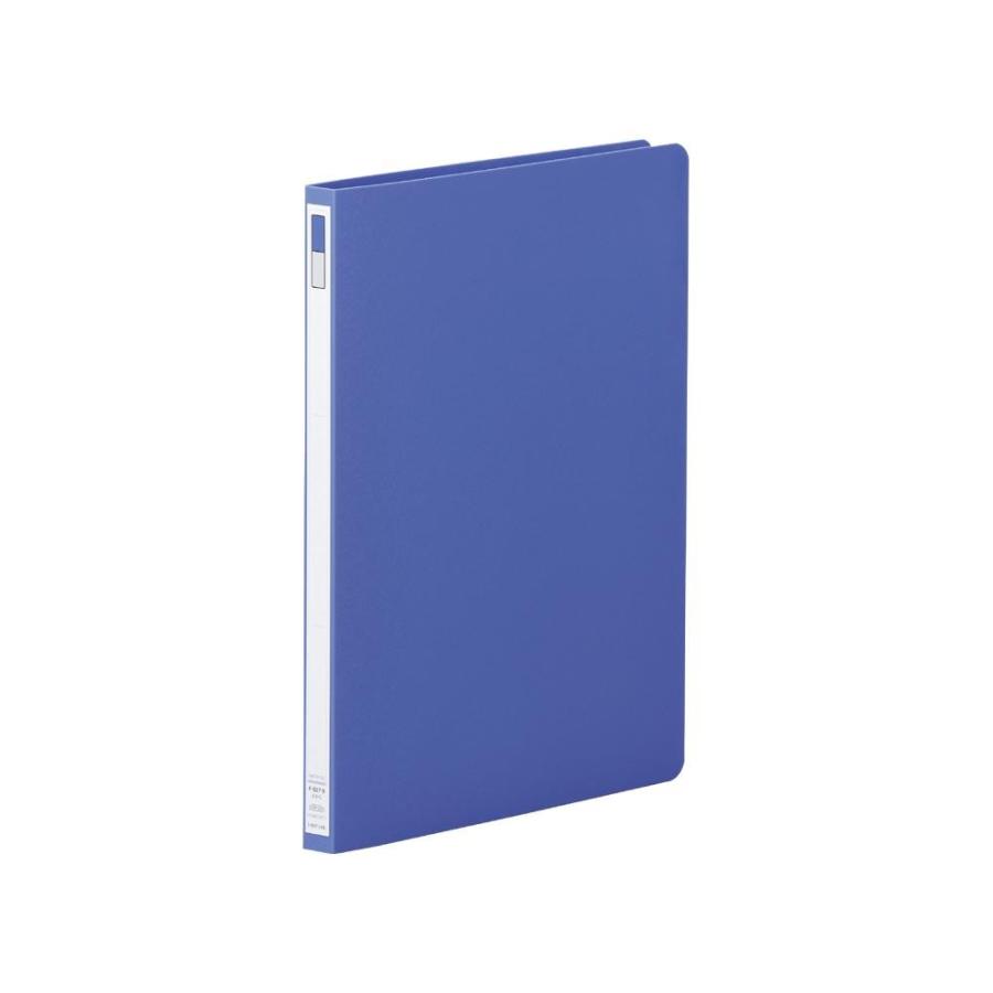 リヒトラブ　スナッチファイル　F-527-9藍　A4 タテ型　収納枚数：コピー用紙１４０枚 | 